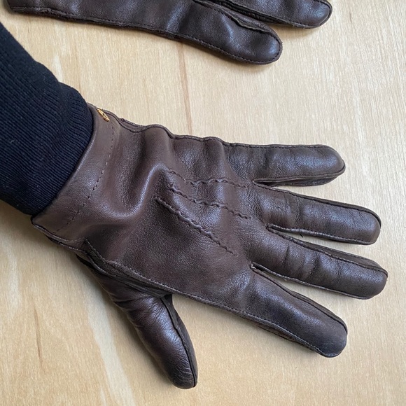 Vintage Gucci leather gloves - Picture 4 of 9